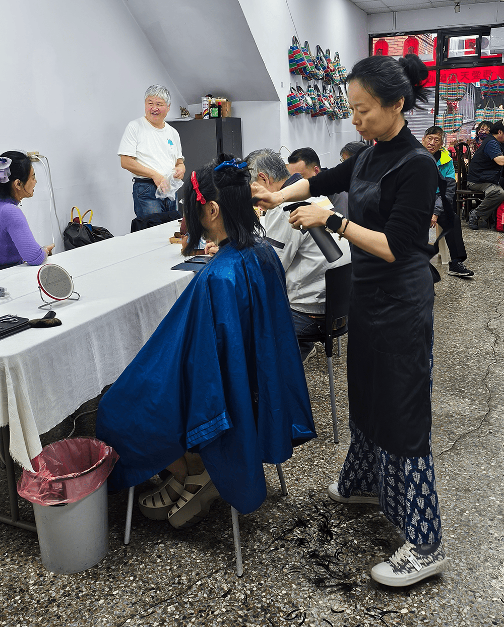 暖心義剪廟前街聚落