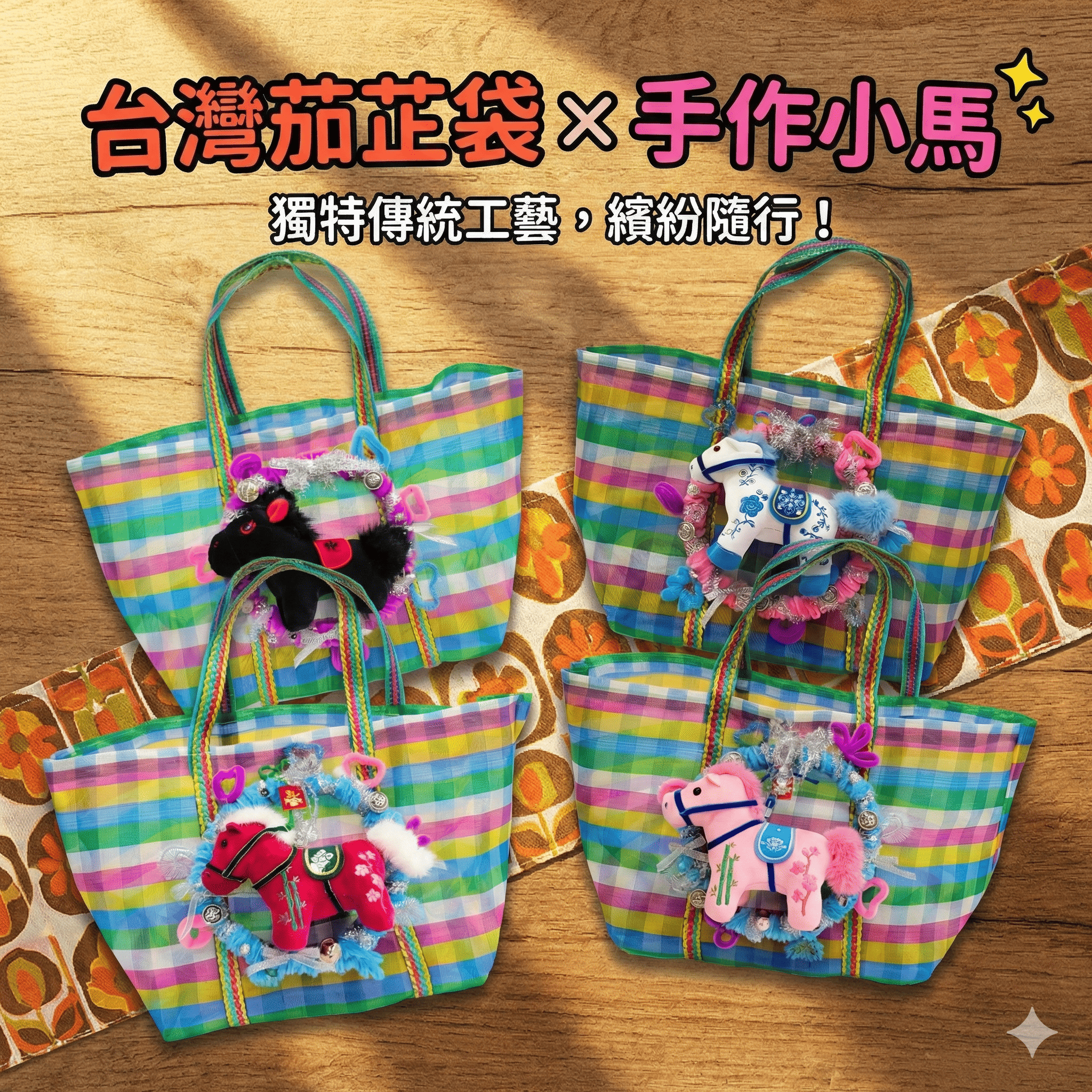 茄芷袋DIY手作小馬